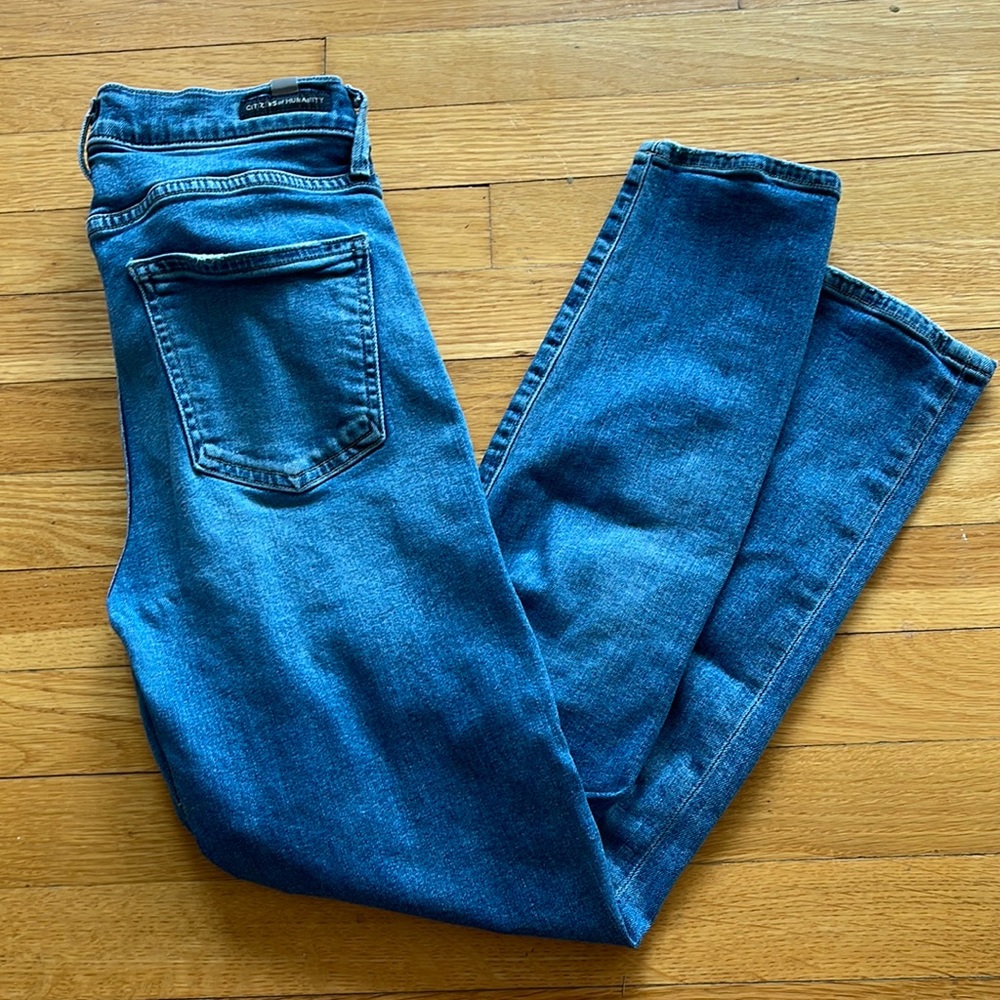 Citizens of Humanity rocket crop high rise skinny